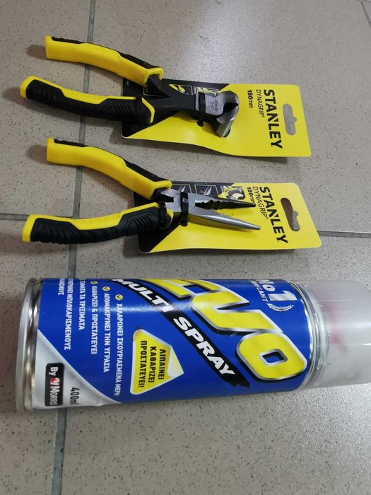 Set clesti 150 mm Stanley si spary tehnic Evo Morris