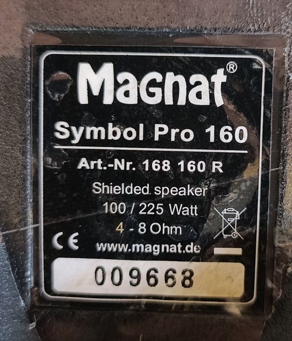 Boxe Magnat Symbol pro 160