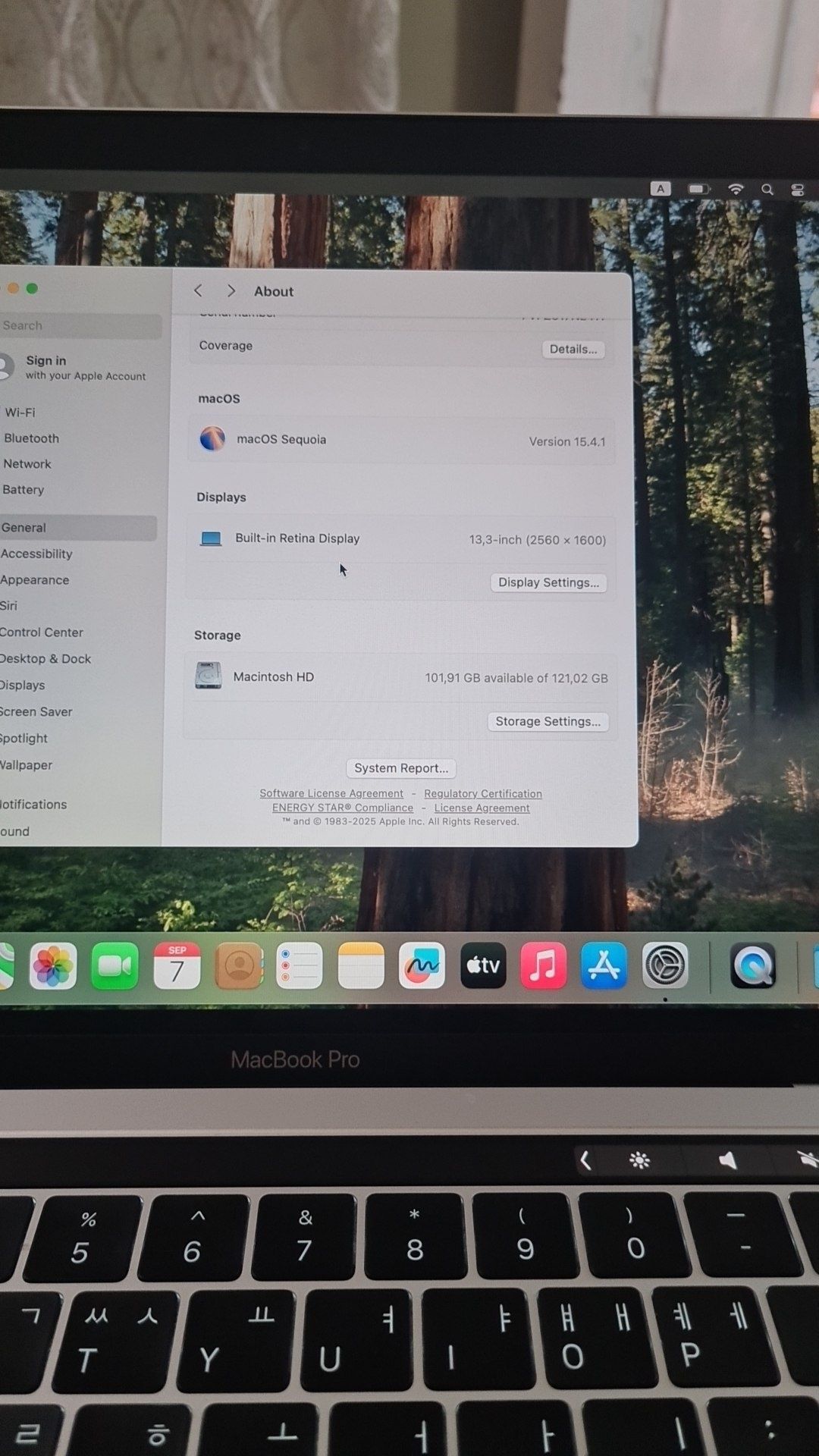 MacbookPro 2020.