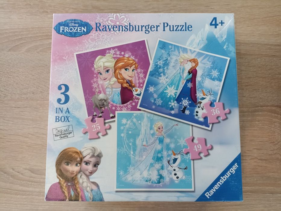 Детски пъзели Ravensburger/Trefl 3+/4+ 25, 36, 49  Frozen, Paw patrow