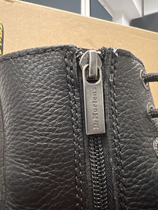 Ghete Dr. Martens Part III Store Leather