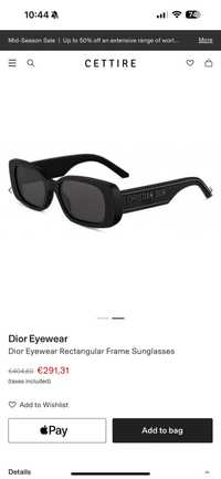 Ochelari de soare dior