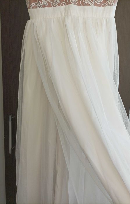 Rochie cununie  civilă alba