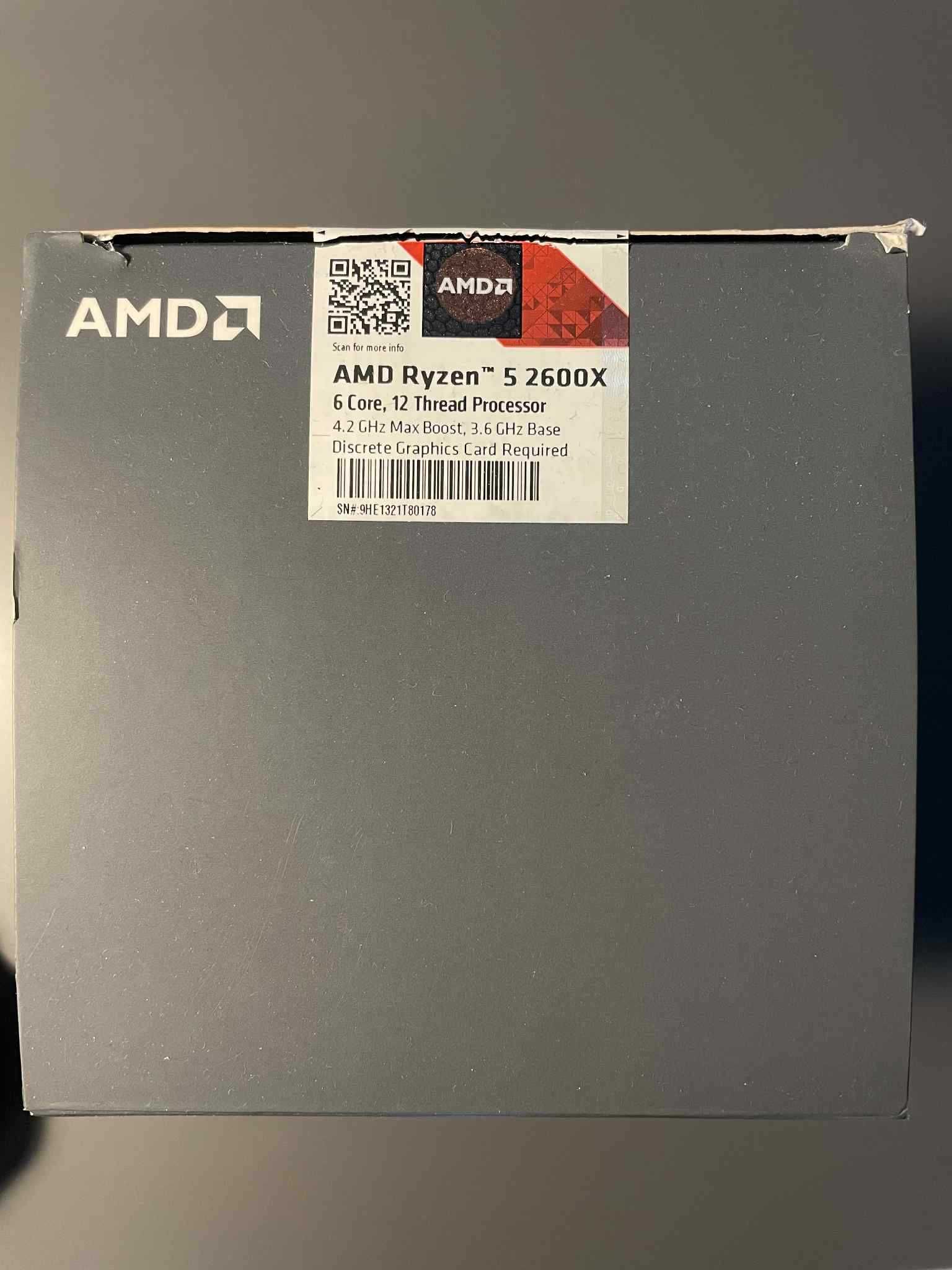 Процесор AMD Ryzen 5 2600x