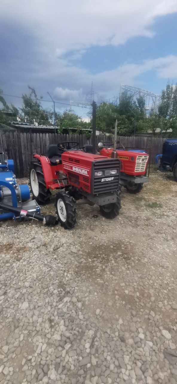 Tractor japonez shibaura sp1540 cai, freza de sol, rate