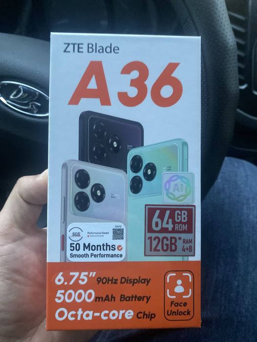 Новый телефон Zte A 36