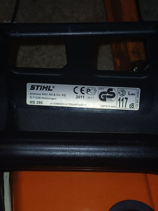Drujba stihl ms 390