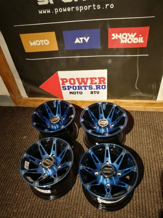 Set jante Moose Racing 387BU R12 pentru ATV Can AM 4/136