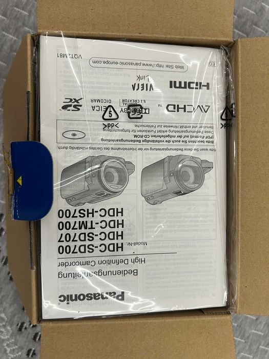 Panasonic HDC-TM700 32 GB Camcorder - Black