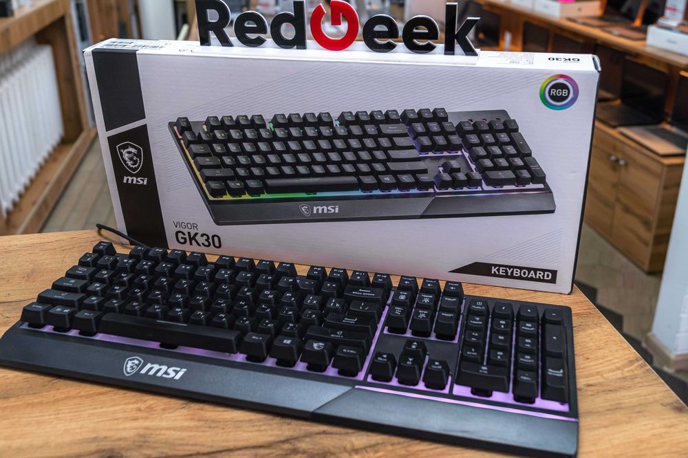 Клавиатура MSI Vigor  GK30  Магазин Red Geek