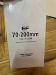 Объектив Canon EF 70-200mm f/4L IS USM