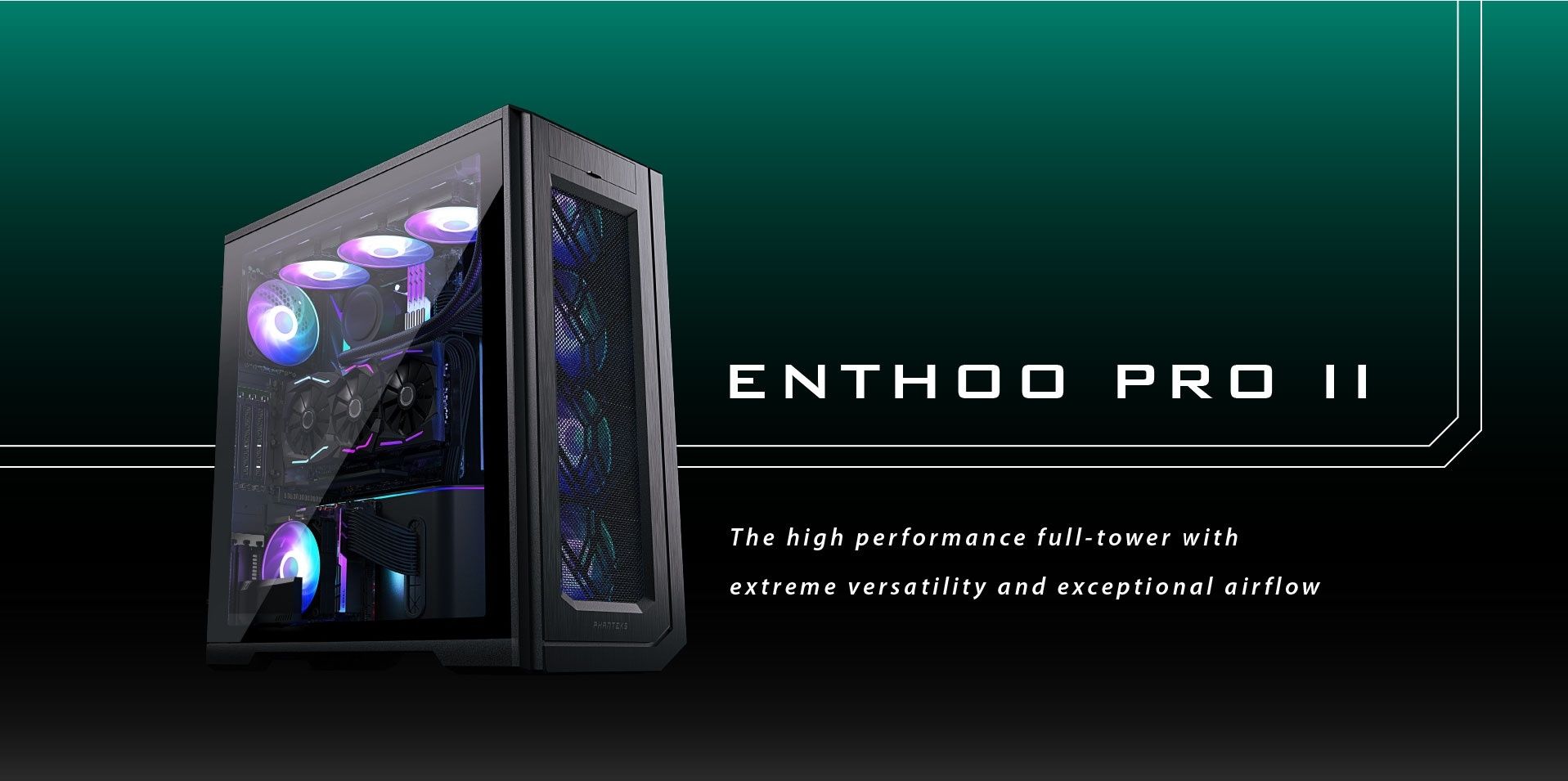 Топ!!! 2-х системный корпус  Phanteks ENTHOO PRO 2