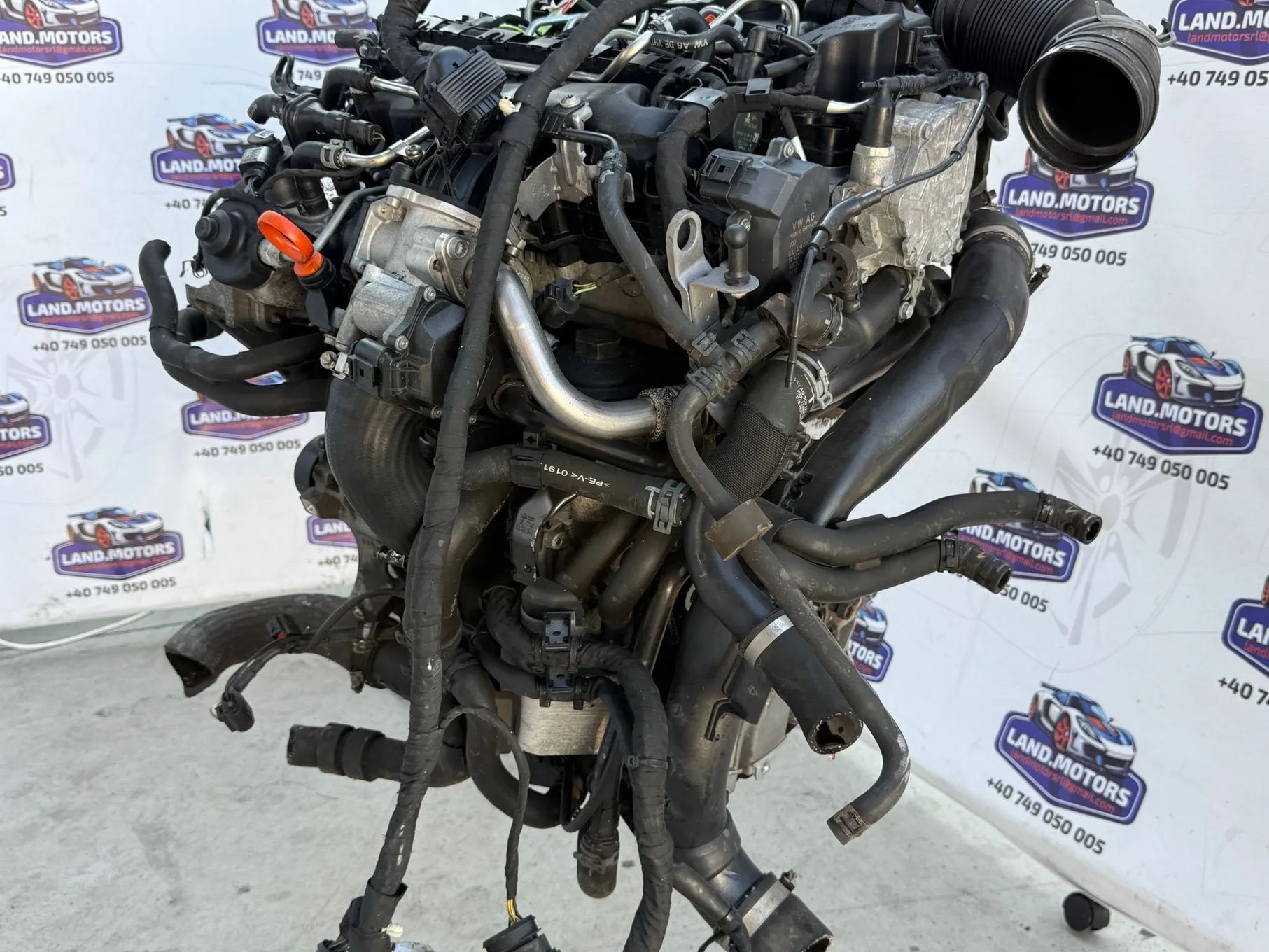 MOTOR COMPLET SKODA VW 2.0 TDI Diesel 170 hp / 125 kW 2009 - 2015 CBBB CFGB