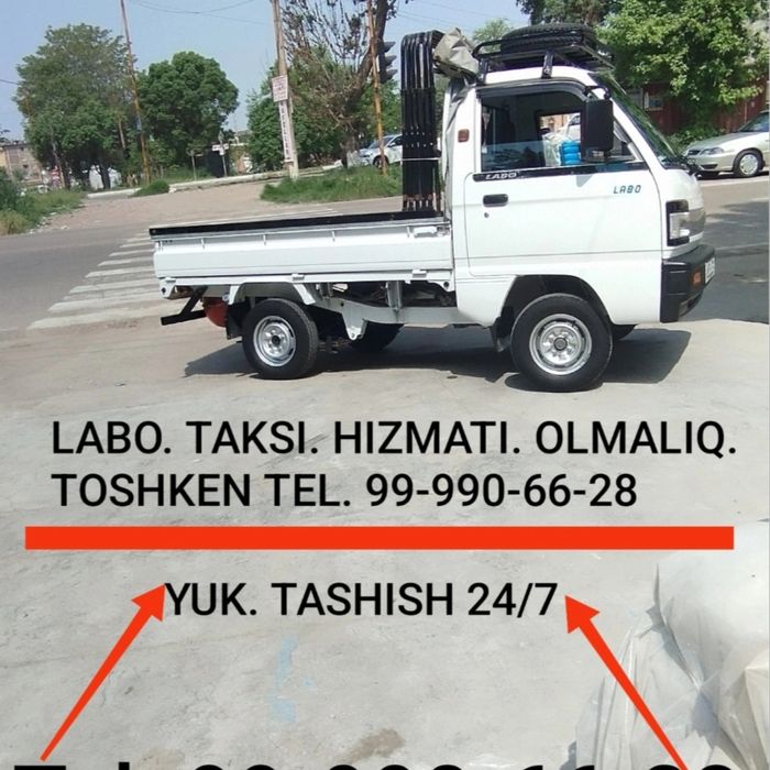Labo taksi Olmaliq Toshken Ozbekiston boylab
