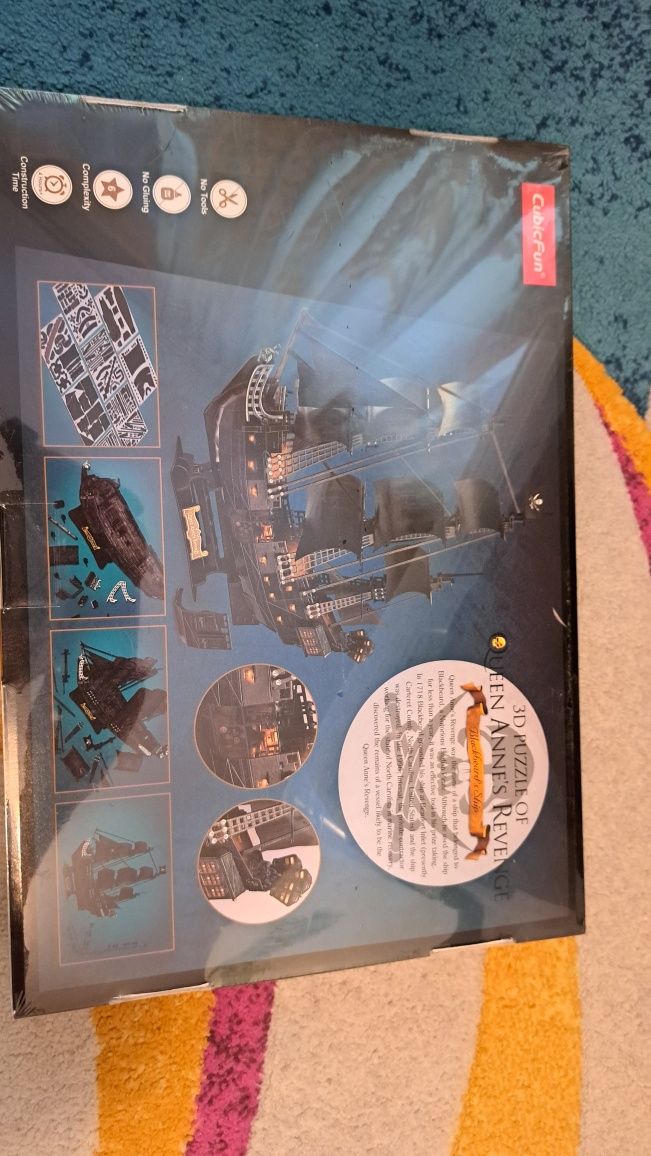 3D puzzle 3Д Пъзел кораб