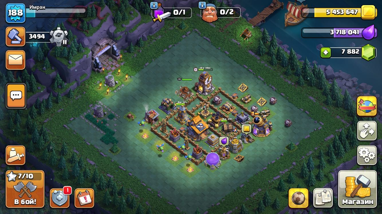 Продам аккаунт в игре Clash of Clans