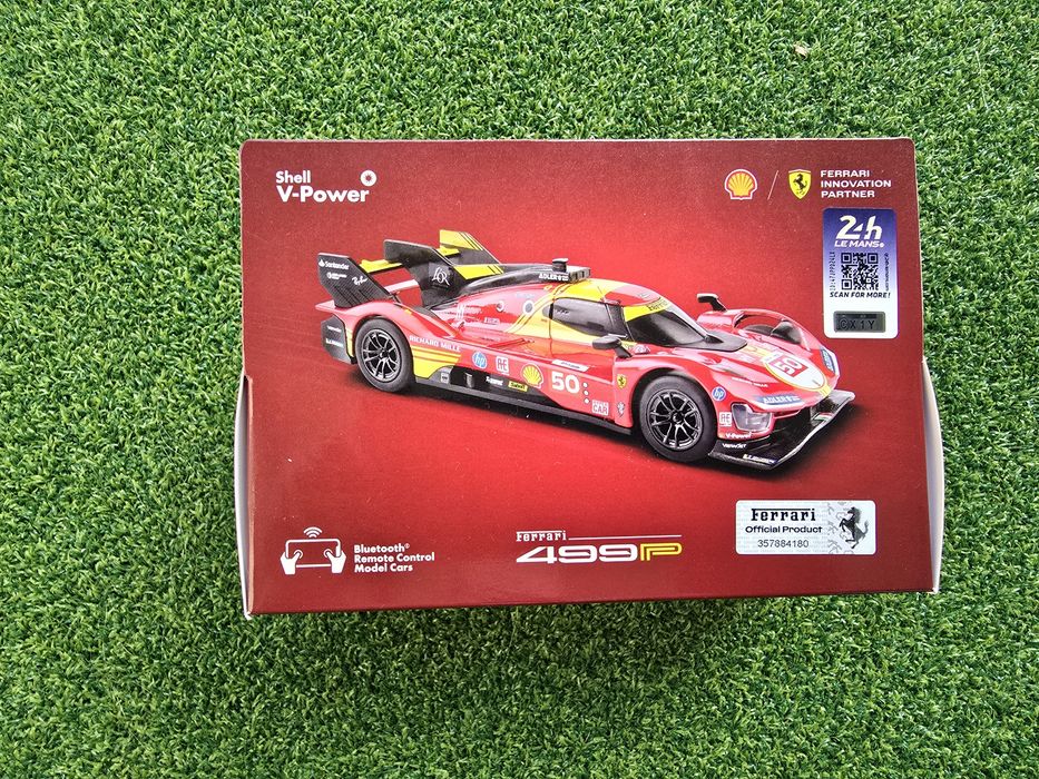 Shell ferrari 2025 F1 Sf-24 499P радиоуправляема количка