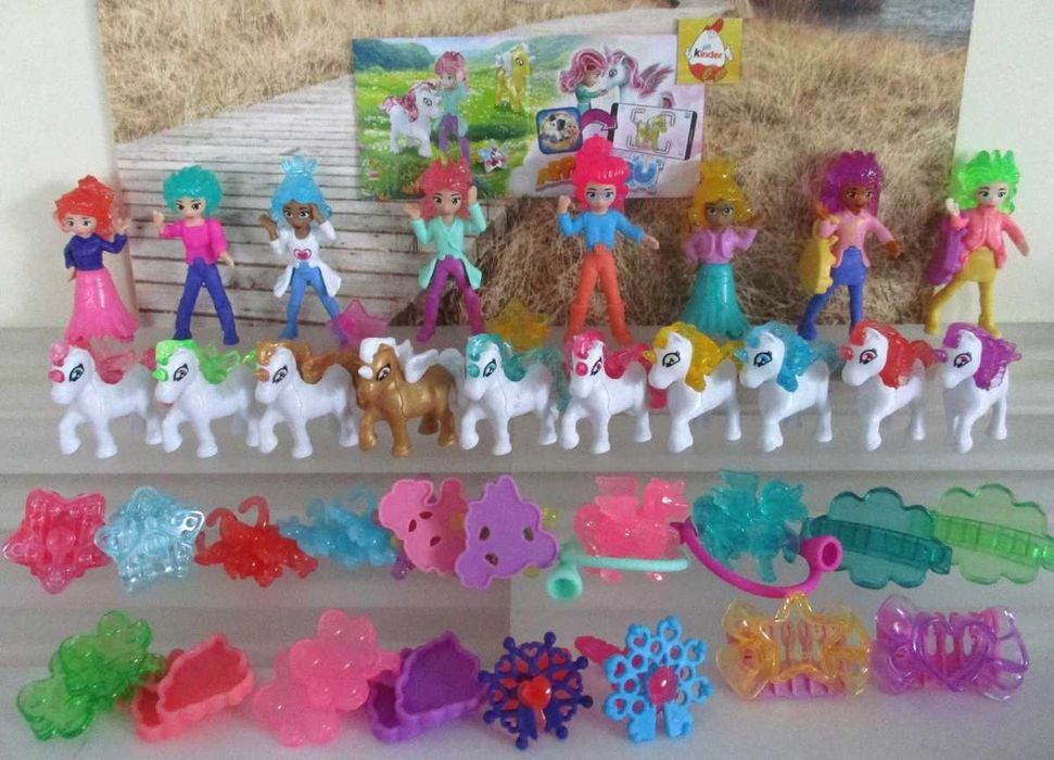 Kinder eggs unicorn! Киндер играчки!