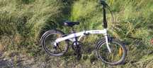Bicicleta copii fetița și băiat adulți pliabilă