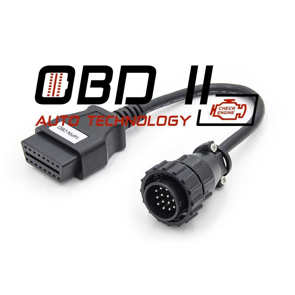 Кабел / Преходник / Адаптер за Mercedes Sprinter 14 Pin Delphi Autocom