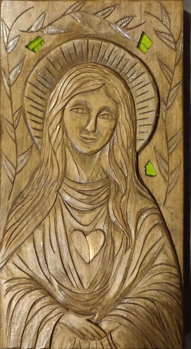 Дърворезба "Богородица"