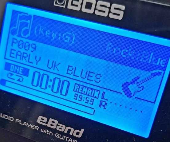 Player audio stație procesor efecte chitara electrica BOSS eBand JS-8