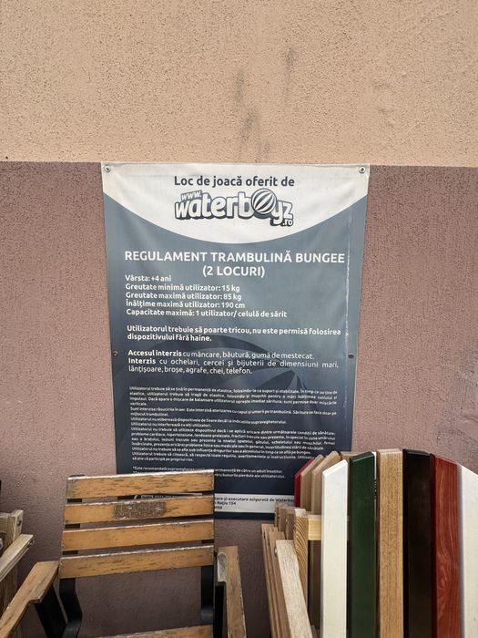 Trambulina Bungee ( 2 locuri )