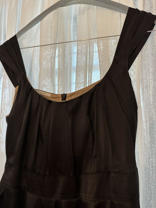 Rochie de matase, neagra, marimea S