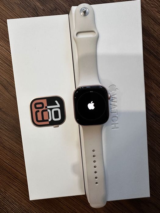 Apple watch 10 46 mm rose gold в гаранция