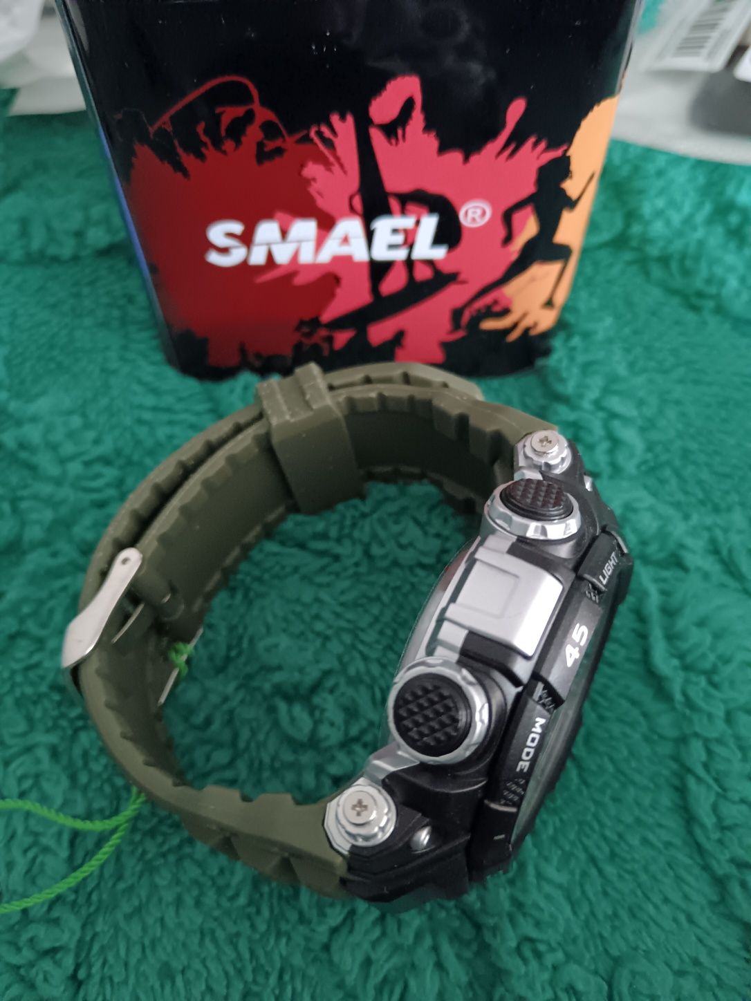 Ceas Smael dual Times chronograph