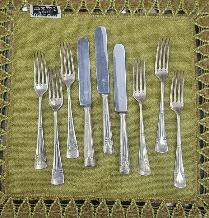 Посребрени Прибори за хранене WMF Art Nouveau