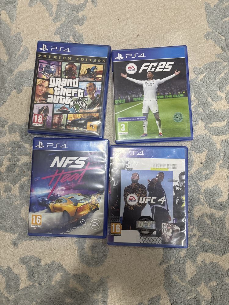 Продам Sony Play station, 1 tbite, 3 joistic’s and 4 games with