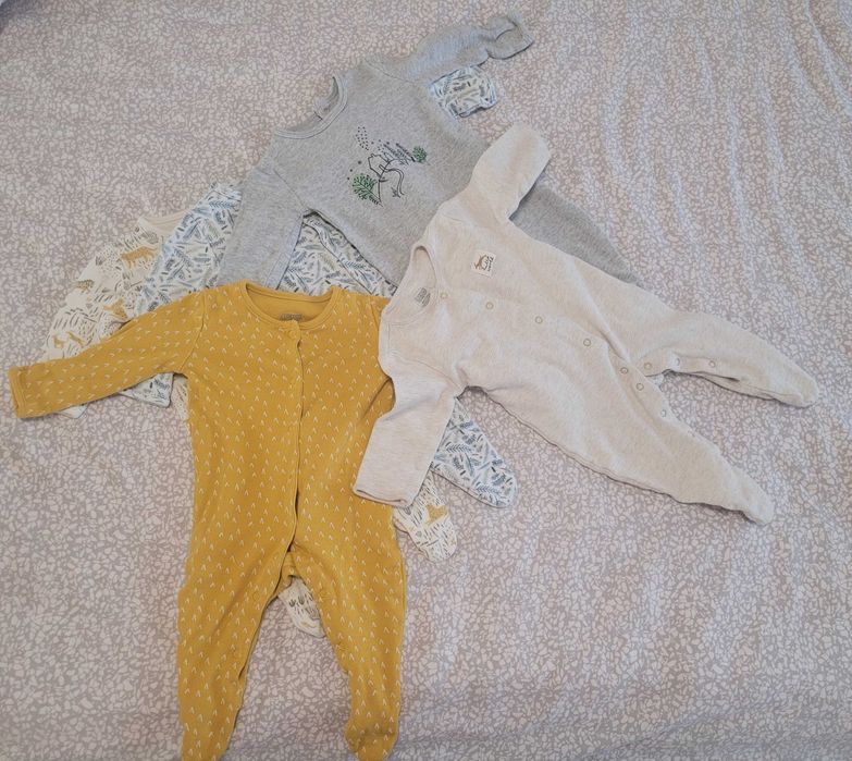 5 броя бодита унисекс с дълги ръкав и крачоли Mamas and Papas