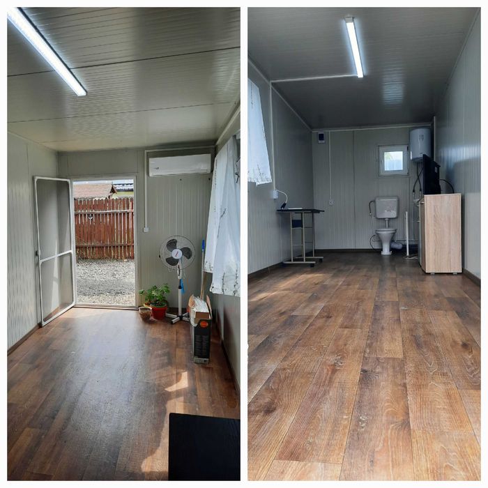 Container dormitor/birou/cabană/magazin 6m x 2,4m