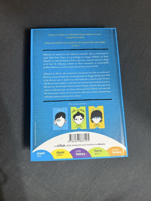 Minunea în 365 de zile – R.J. Palacio