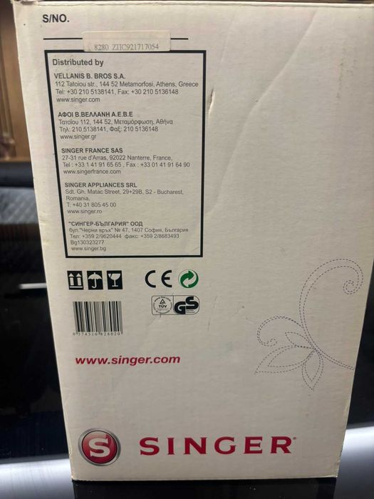 Шевна машина singer smart II/2