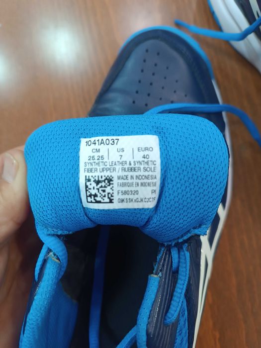 Кожени маратонки ASICS