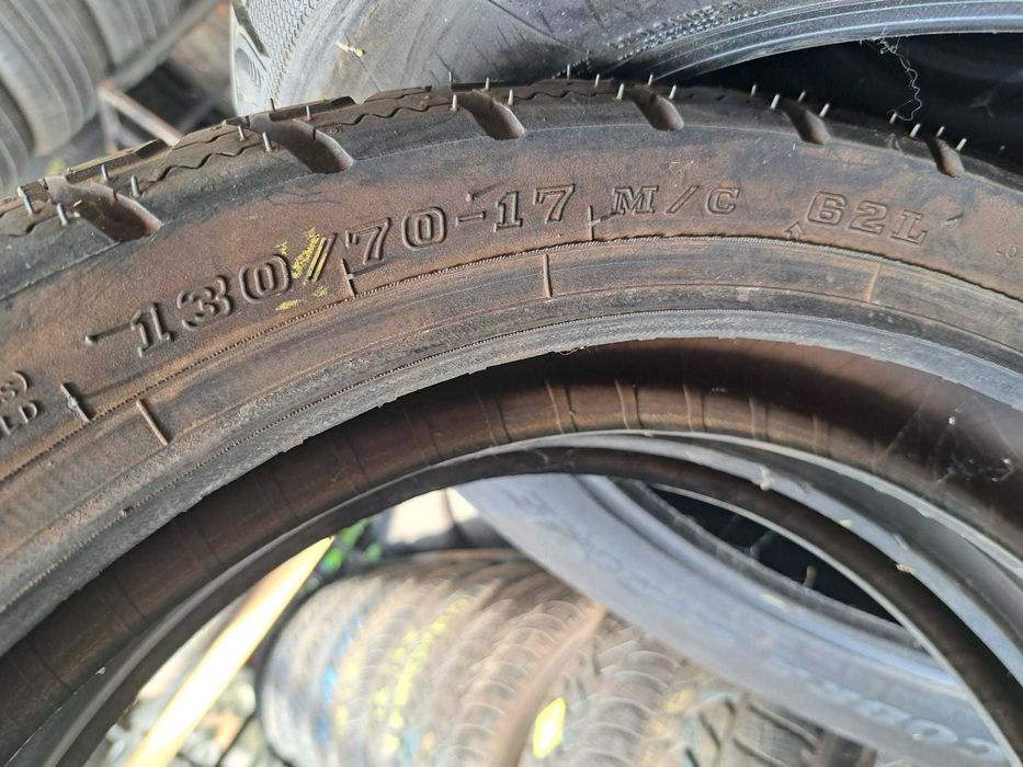 Set anvelope moto 100/80 R17 cu 130/70 R17 Urban Master Snow