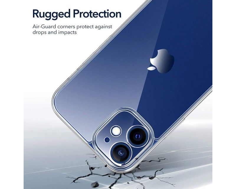 Husa transparentă cu protectie camera pentru iPhone X / XS