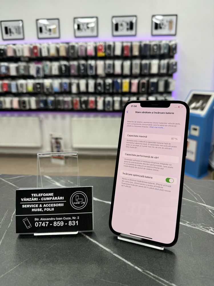 iPhone 12 Pro Max | 256 Gb | Baterie 87% | Garantie 1 An