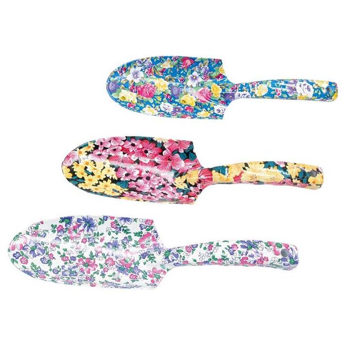 SET Lopăţică  pentru gradinarit cu model floral. 3 BUCATI