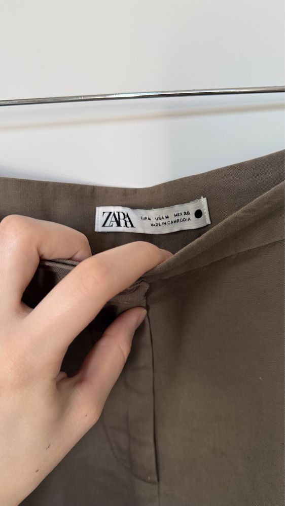 поли от zara розова,черна,кафява