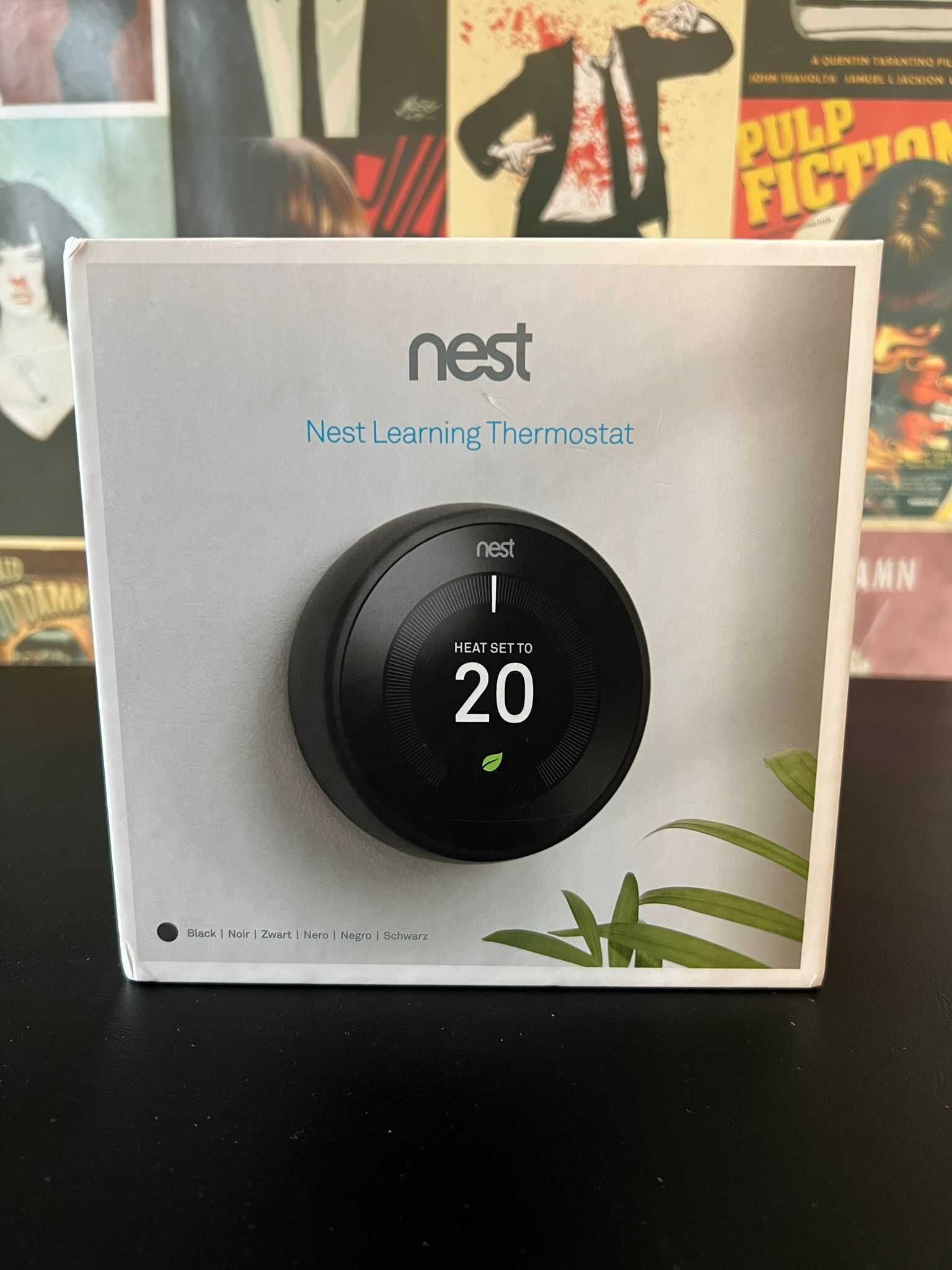 Google Nest 3rd generation Negru nou