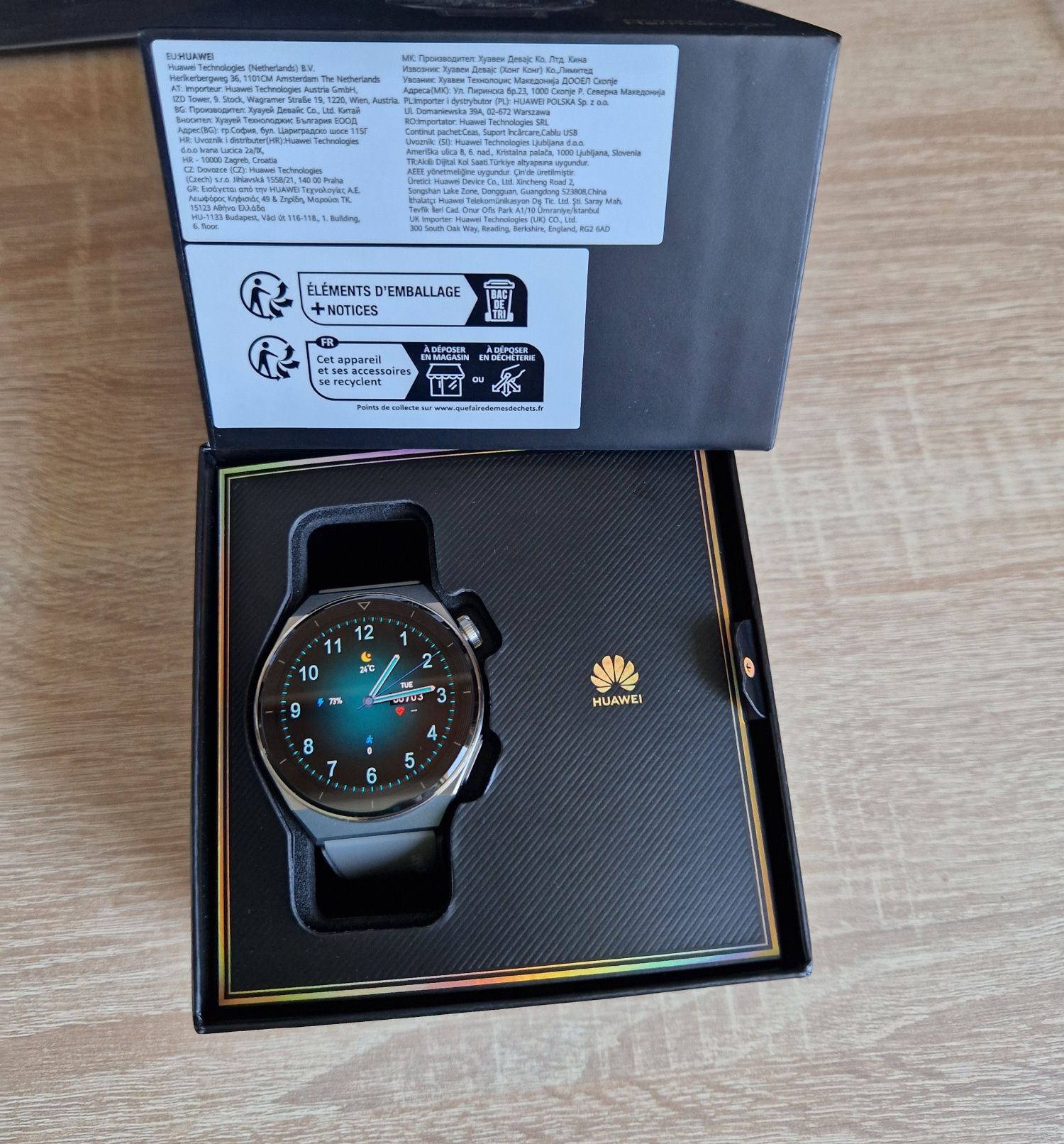 Huawei Watch GT 3 Pro Titanium – 60% mai ieftin decât nou! Super pret