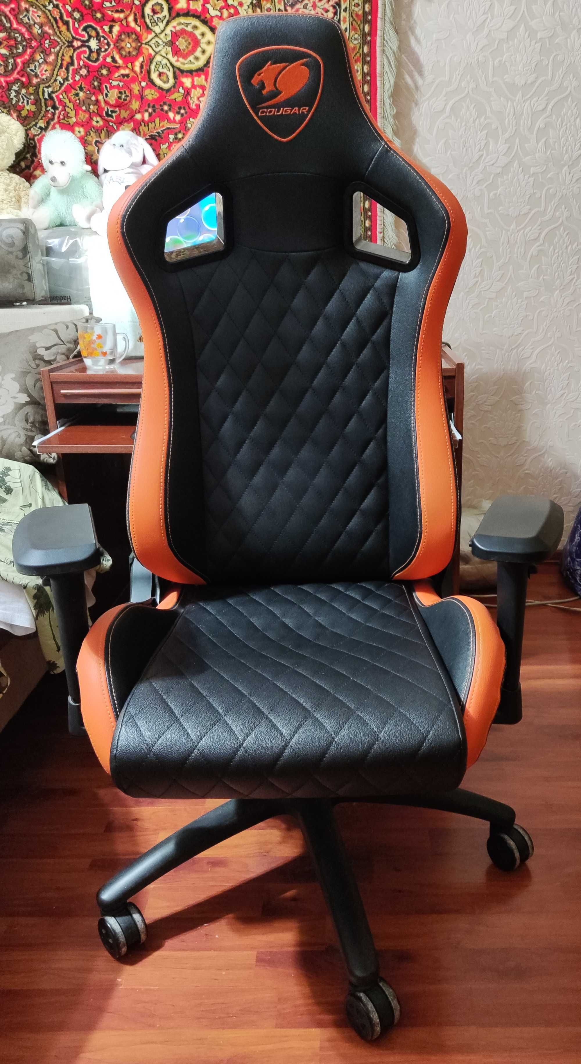 Игровое кресло COUGAR ARMOR S BLACK - оригинал 100%