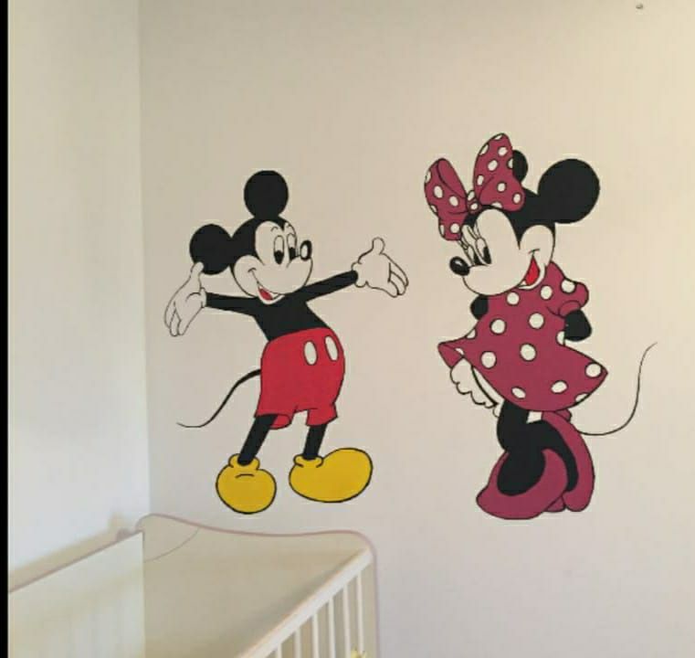 Picturi pe pereți pentru copii
