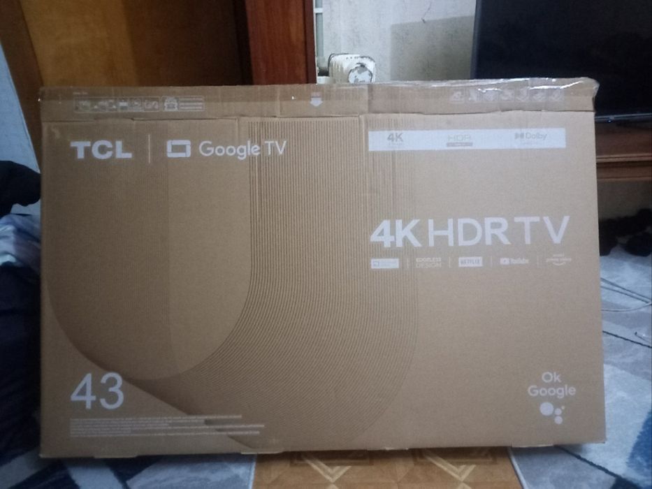 TLC 43 4 k smart  televizor