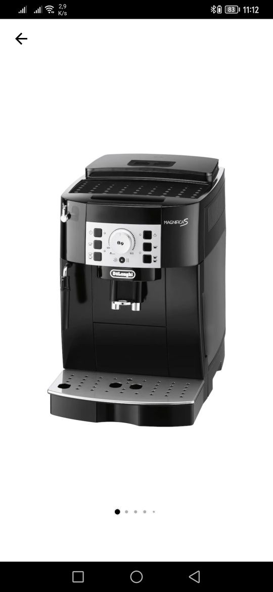 Expressor NOU automat DeLonghi Magnifica S ECAM22.115.B,