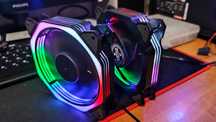 Вентиляторы охлаждения 12см rgb ,molex,3pin.