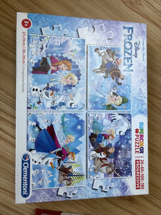Puzzle (4 bucati) -Frozen, My little Pony